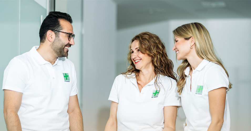 Das Team der Zahnarztpraxis in Düsseldorf